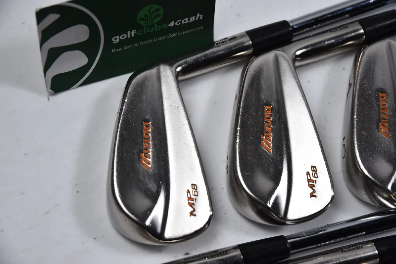 Mizuno MP-68 Irons / 3-PW / Stiff Flex Dynamic Gold S300 Shafts