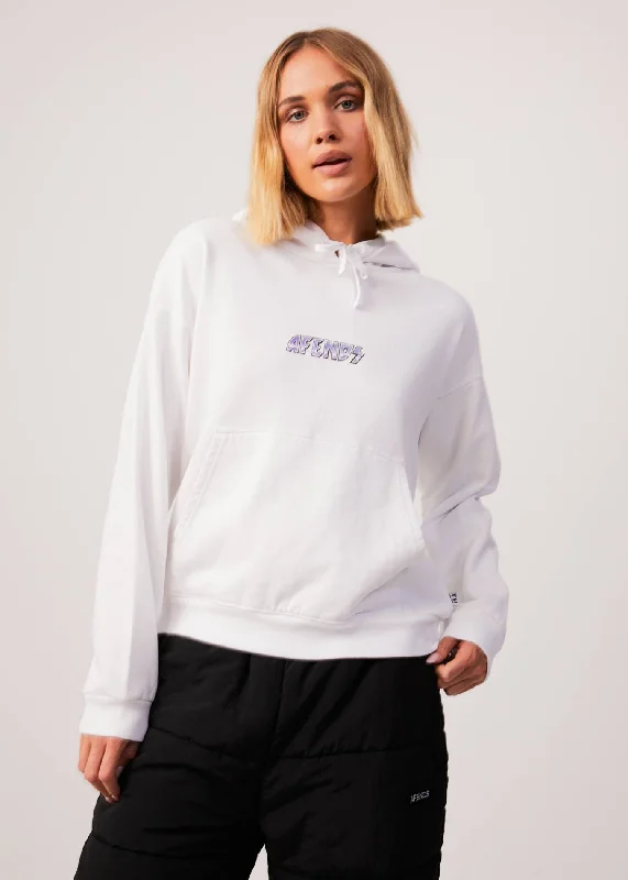 AFENDS Womens Pearly - Hoodie - White