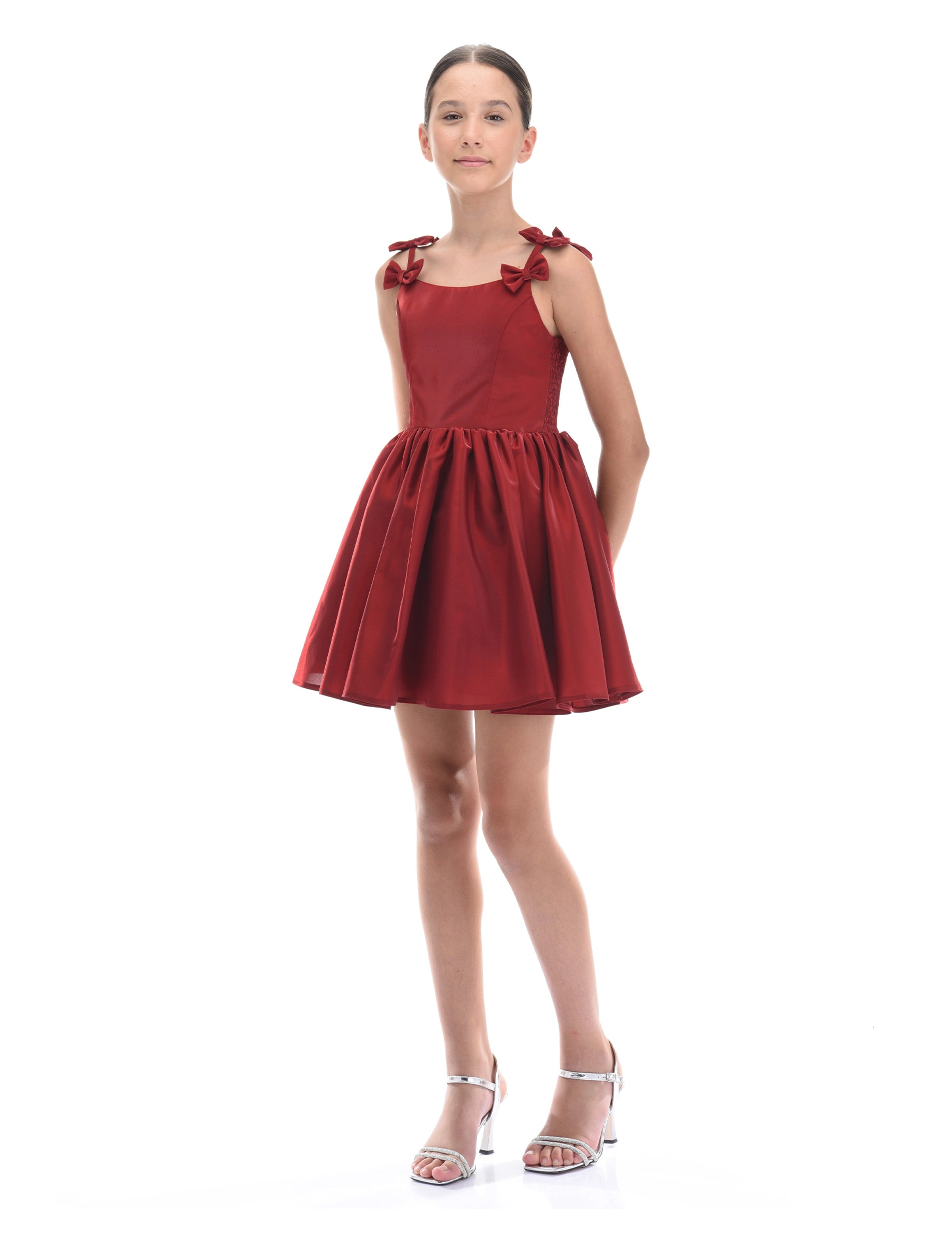 Red Bow Dumont Dress