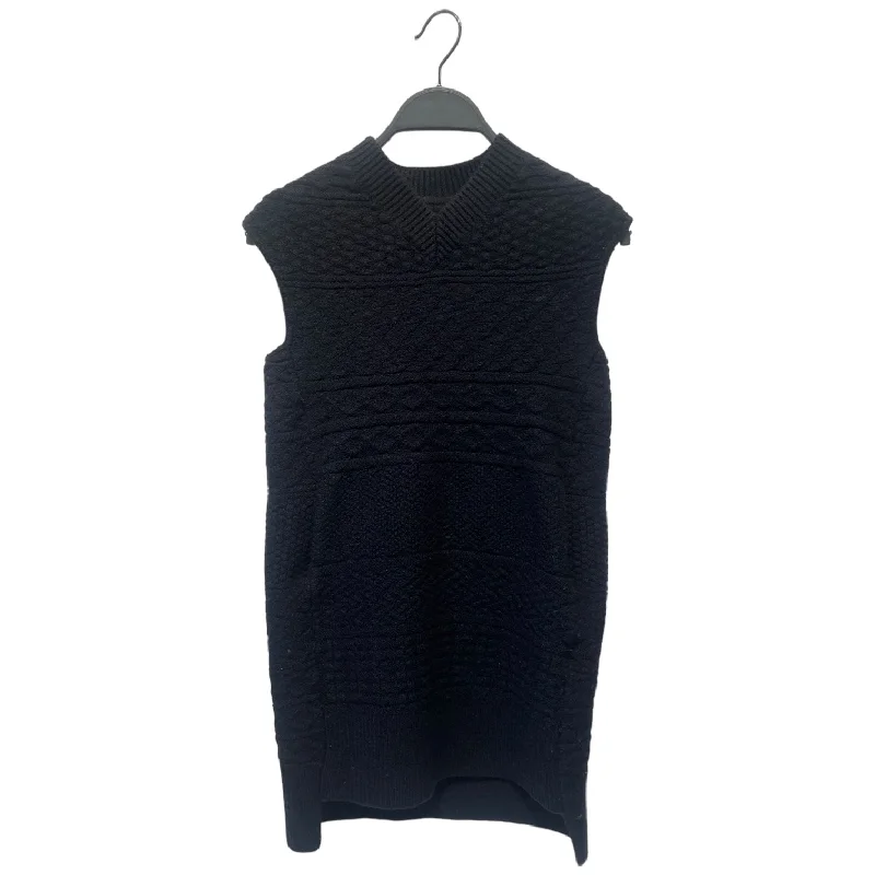 Maison Martin Margiela/Heavy Knit Vest/S/Wool/NVY/