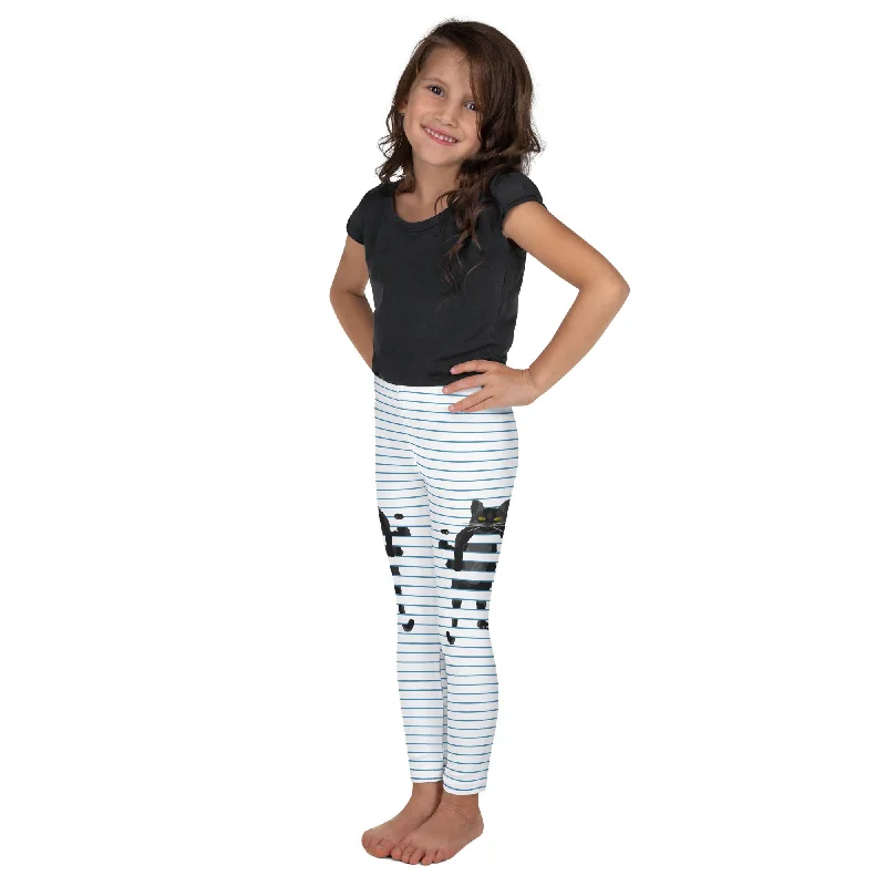 Sketchbook Cat Kid's Leggings