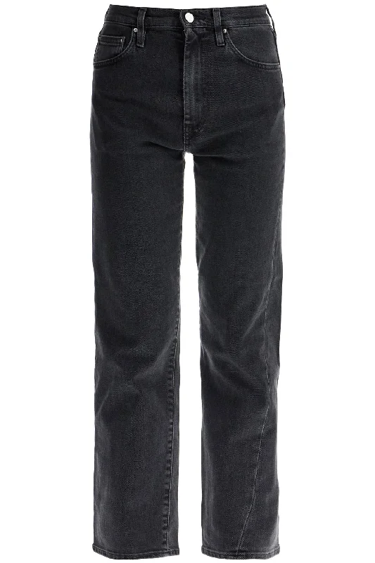 Toteme Women's Washed  Organic Cotton Jeans With Twisted Seams