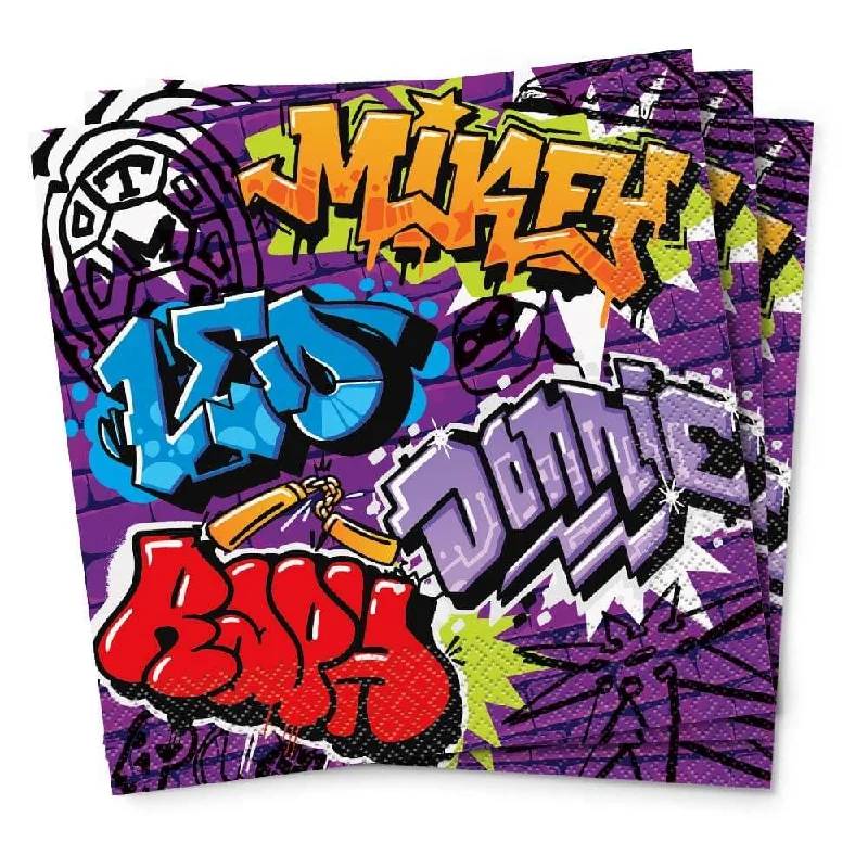 TMNT MUTANT MAYHEM LUNCHEON NAPKINS (16 PK)