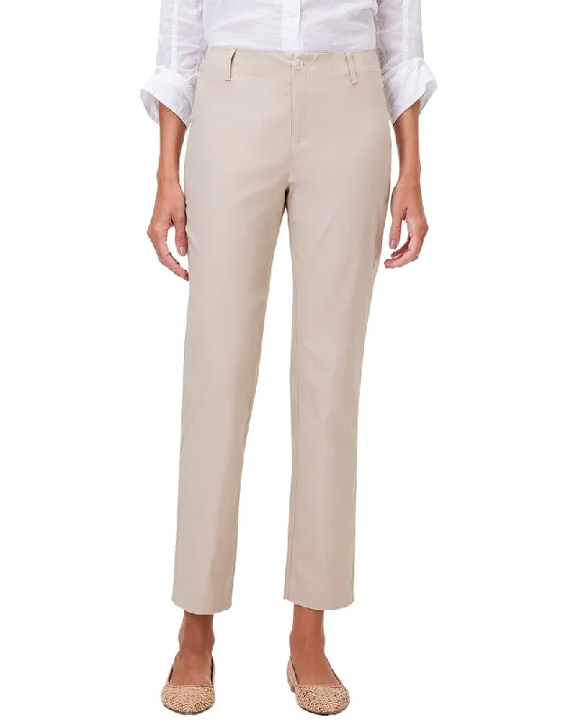 NIC+ZOE Polished Wonderstretch Straight Pocket Pant