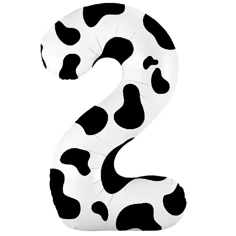 36 inch NUMBER 2 - COW PRINT