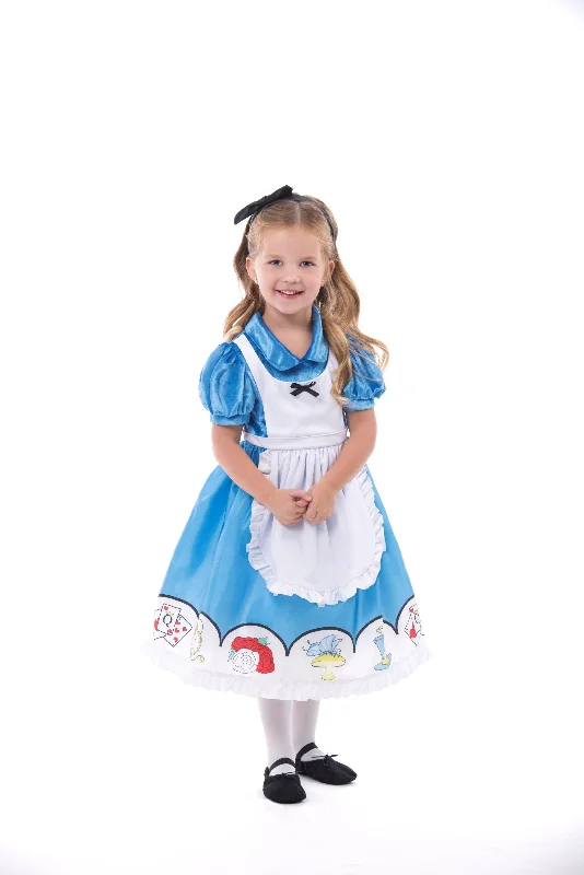 2 Piece Alice In Wonderland w/Headband