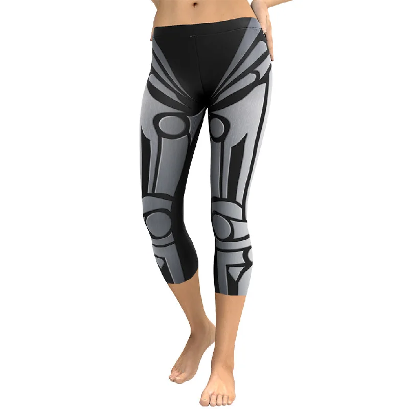 Robo Chic Armor Capris