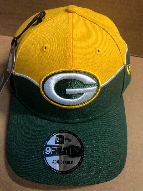 Green Bay Packers Adult New Era 9/Forty Adjustable Hat