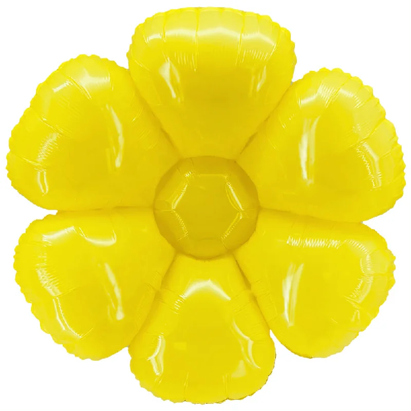 26 inch FLOWER SHAPE - YELLOW