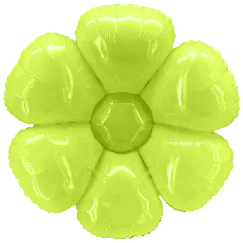 26 inch FLOWER SHAPE - LIME GREEN