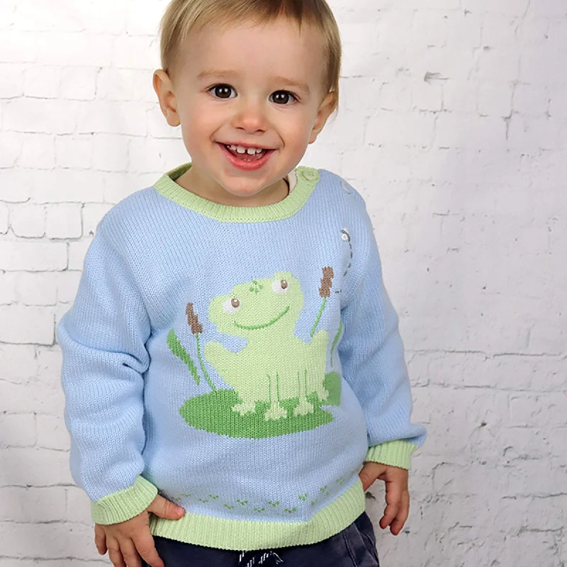 Boy Frog Sweater