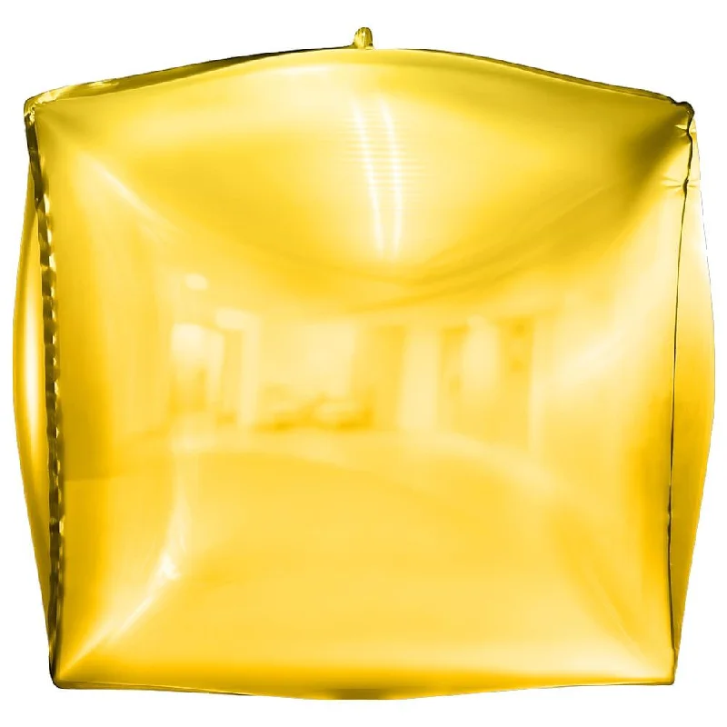 3D CUBE - GOLD