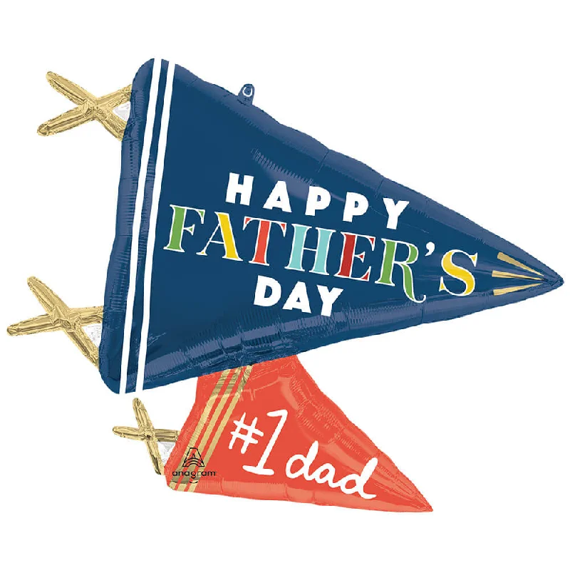 28 inch HAPPY FATHER'S DAY PENNANTS