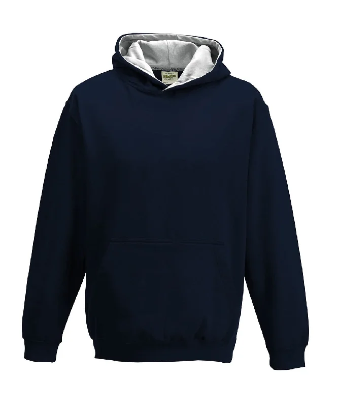 French Navy Blue/Heather Grey