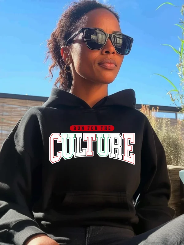 Run For The Culture (Varsity) Hoodie