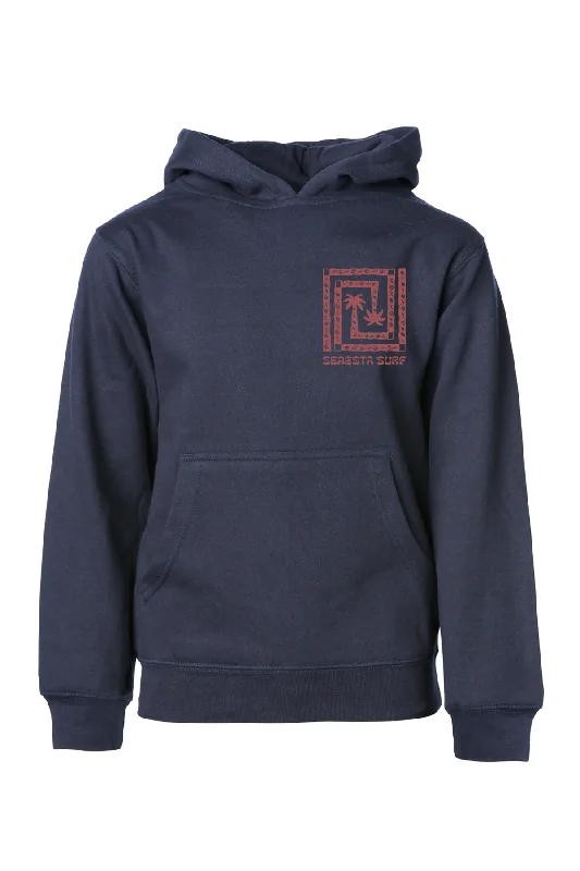 Seaesta Surf Malibu Hoodie / Youth / Navy