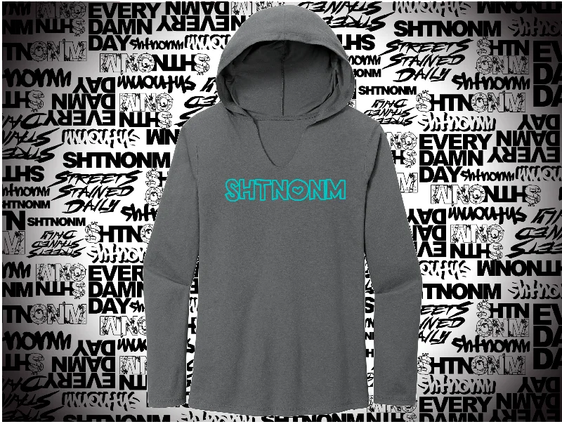 SHTNONM - LADIES HEART LONG SLEEVE ULTRA LIGHTWEIGHT HOODIE