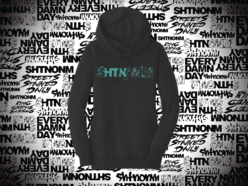 SHTNONM- LADIES COWL NECK TATTOO HOODIE