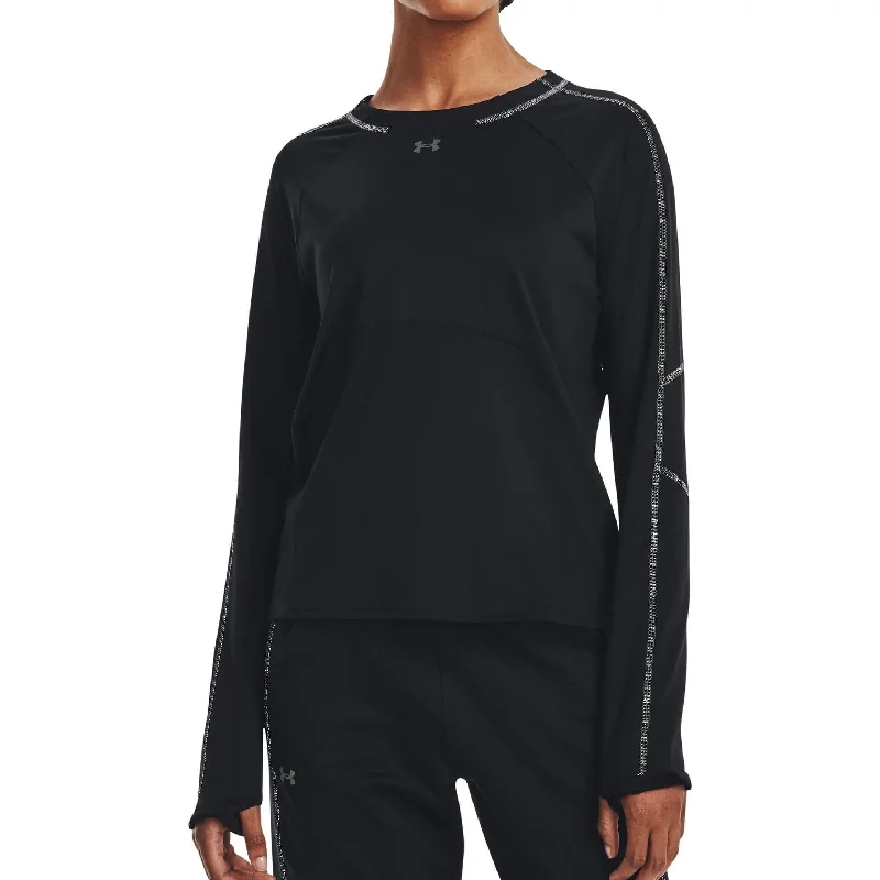 Under Armour Cold Weather Womens Running Sweatshirt - Black