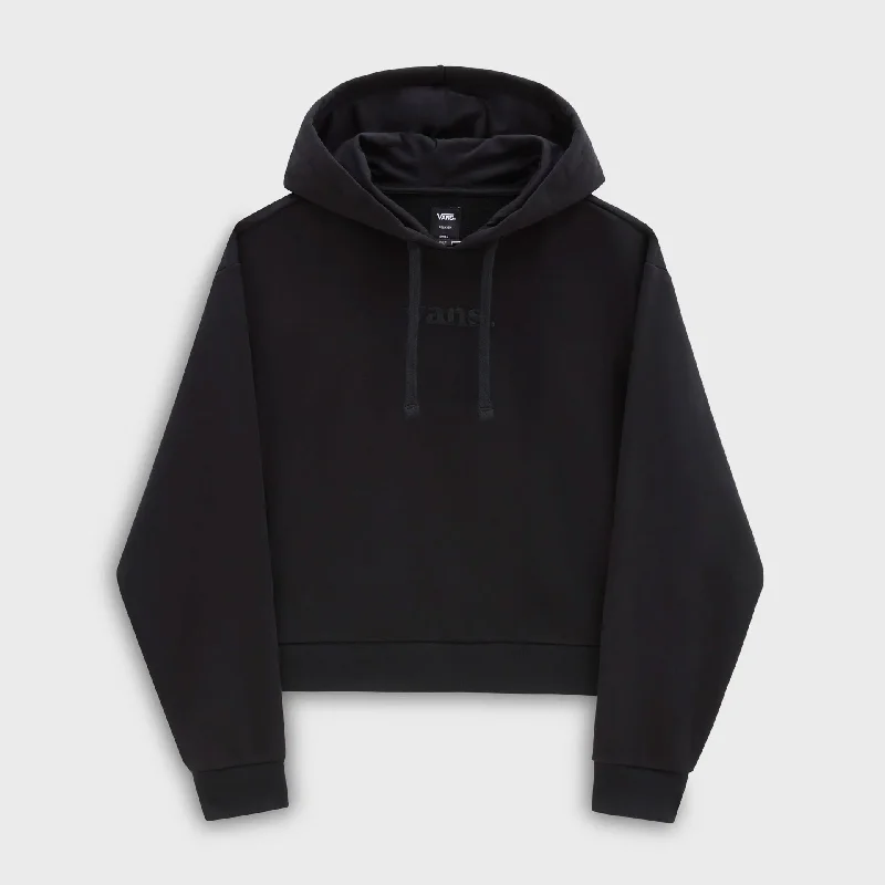 Vans Womens Essential Relaxed Fit Pullover Hoodie - Black