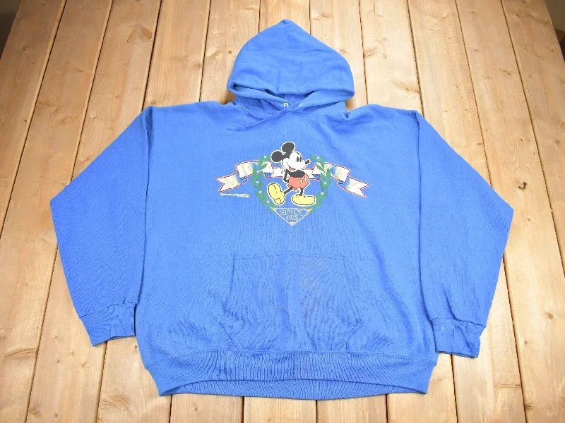 Vintage 1990s Mickey Mouse Graphic Hoodie