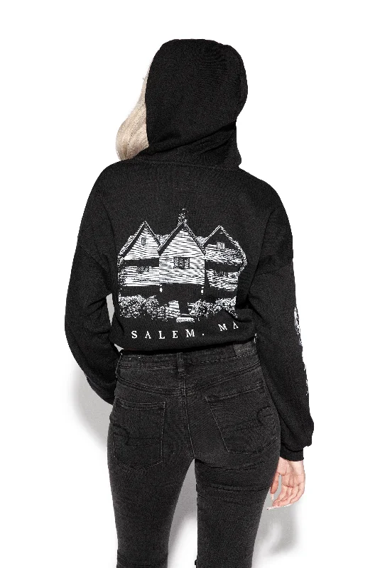 Witch House - Women's Cinched Bottom Hoodie