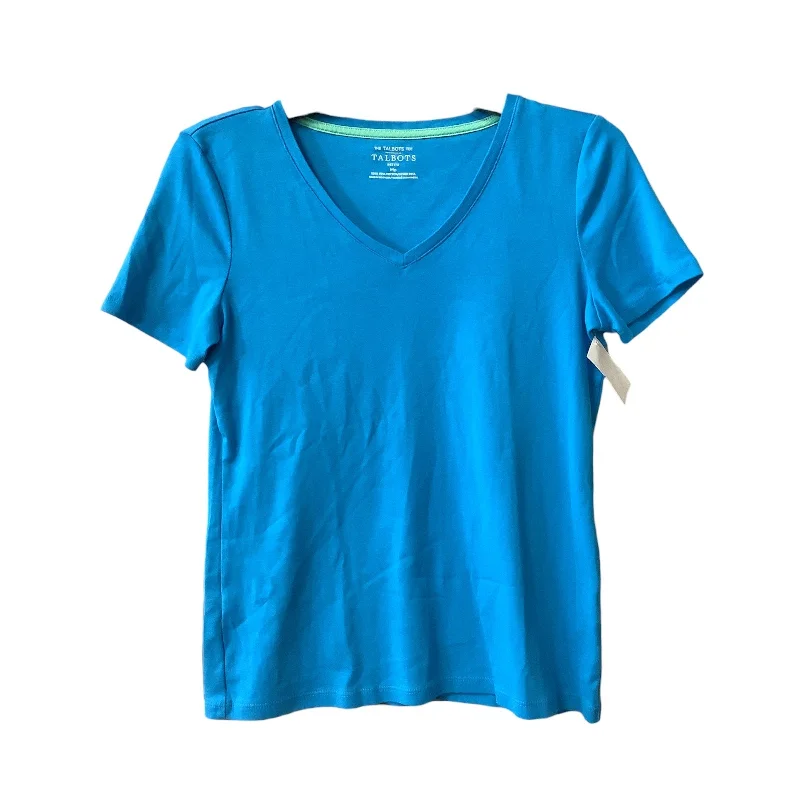 Top Short Sleeve Basic By Talbots  Size: M