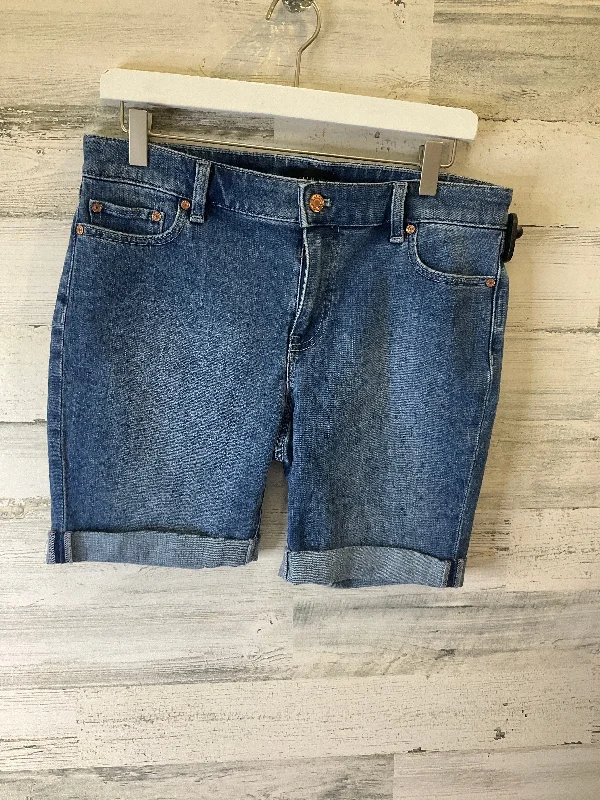 Blue Denim Shorts Talbots, Size 8petite