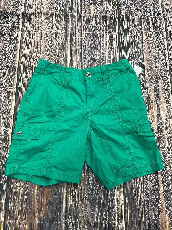 Green Shorts Style And Company, Size 6