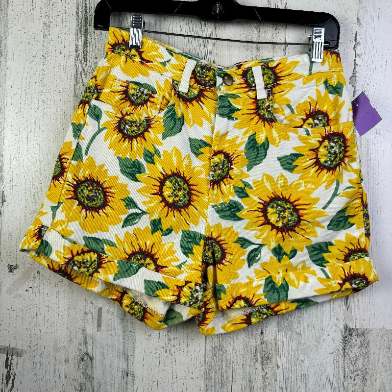 Yellow Shorts American Apparel, Size 6